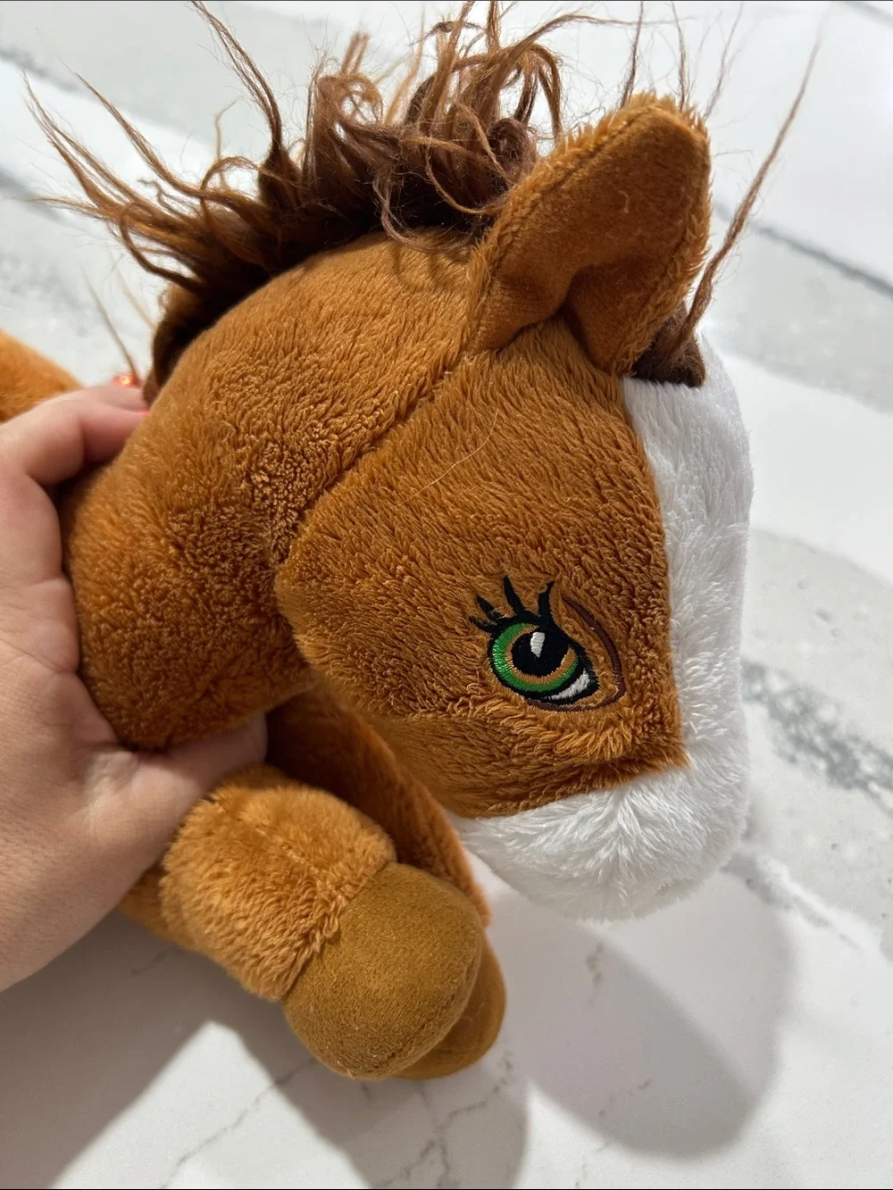 Brown Plush Horse Stuffed Animal